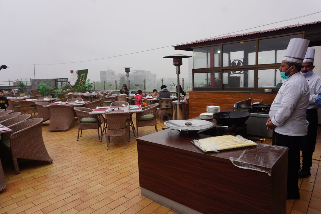 Top rooftop restaurant in Lahore