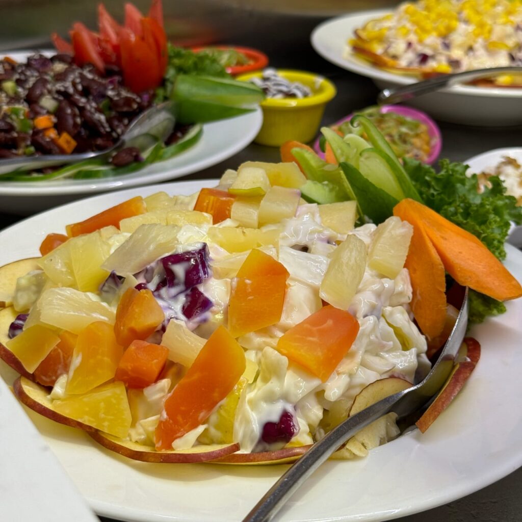 Delicious Salad and Chatneys